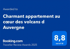 Charmant appartement au cœur des volcans d Auvergne